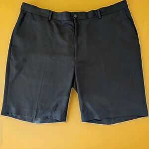 Louis Raphael Chino Golf Shorts Mens Size 42 Black 100% Polyester
